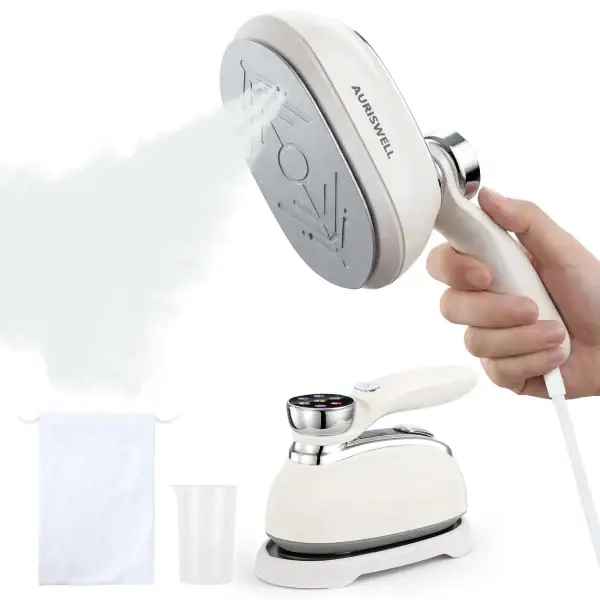 Portable Travel Steamer Iron for Clothes with LCD Display
