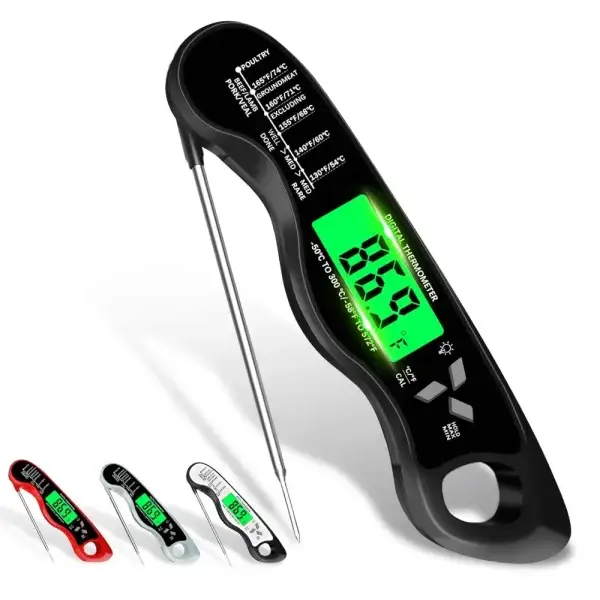 Digital Meat Thermometer for Kitchen Cooking BBQ Grilling Outdoor